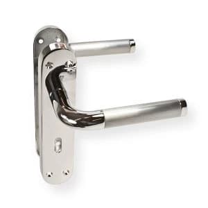 LocksOnline Westminster Door Handle Set on Backplate