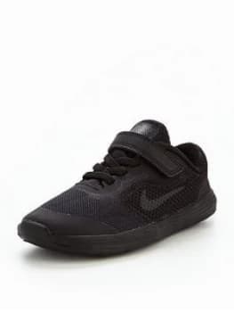 Nike Revolution 3 Infant Trainer BlackBlack Size 4