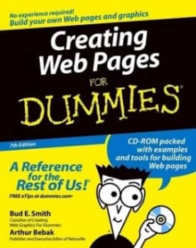 Creating Web Pages for Dummies by Bud E. Smith Paperback