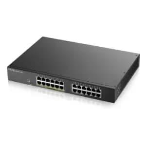 GS1900-24EP - Managed - L2 - Gigabit Ethernet (10/100/1000) - Full duplex - Power over Ethernet (PoE) - Rack mounting