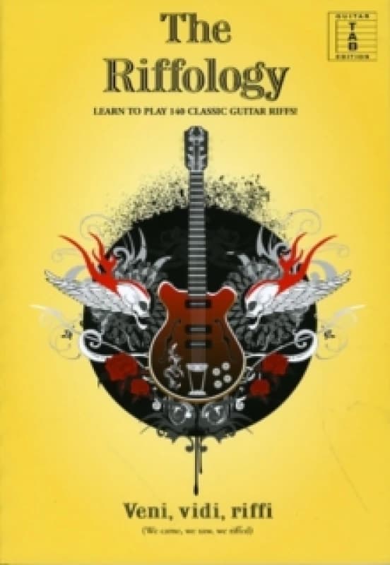 Riffology - Learn to Play 140 Classic Guitar Riffs Paperback
