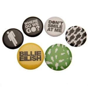 Billie Eilish Stickman Badges