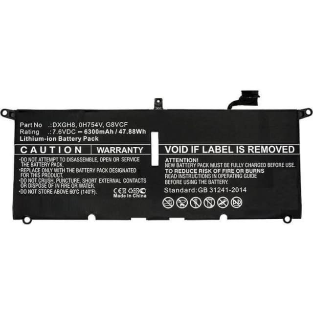 CoreParts Lpop ery for Dell 48Wh