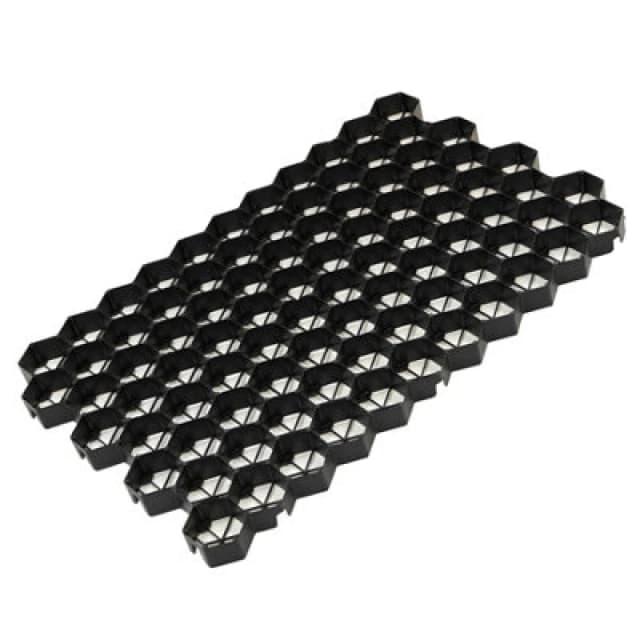 Apollo Gardening Black Pathway Gravel Stabilisation Tile (L)590mm (W)390mm (T)30mm