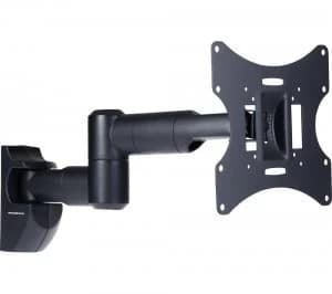 PROPER Swing Arm Full Motion TV Bracket Black