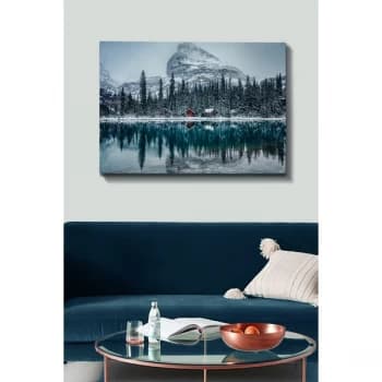 Kanvas Tablo (70 x 100) - 90 Multicolor Decorative Canvas Painting