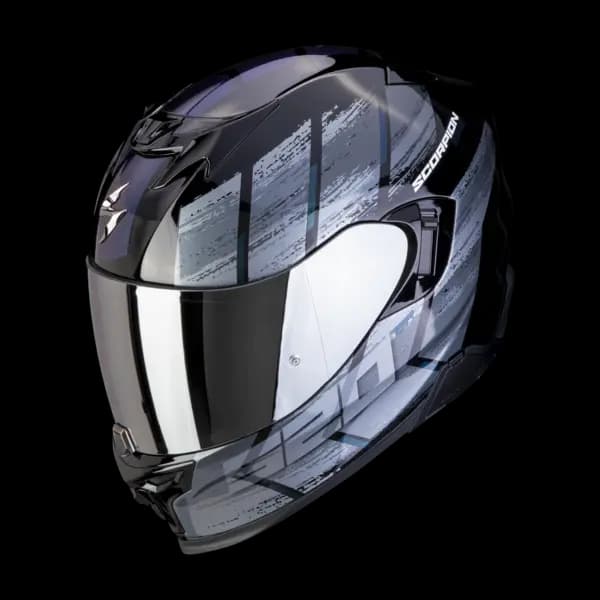 Scorpion Exo-520 Evo Air Maha Black-Chameleon Full Face Helmet Size XS