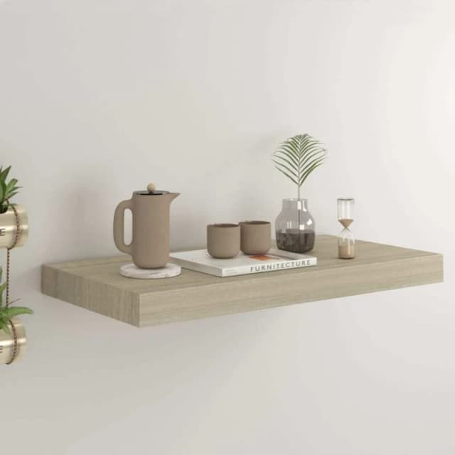 VIDAXL Vidaxl - Floating Wall Shelf Oak 50x23x3.8cm mdf 8720286075029