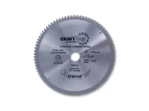 Trend CSB/AP18458A Craft Saw Blade Aluminium and Plastic 184 x 58T x 30
