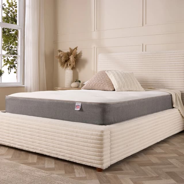 Aspire Aspire Hybrid Tufted Bonnell Mattress in White Size: Small Single White Small Single Unisex 5057632208828