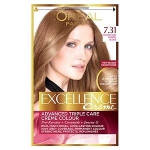 Excellence Creme 7.31 Blonde Beige Hair Dye Blonde