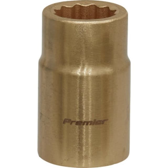 Loops 15mm Non-Sparking WallDrive Socket - 1/2" Square Drive - Beryllium Copper Copper