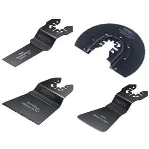 Faithfull Multi-Function Tool Flooring Blade Set 4 Piece