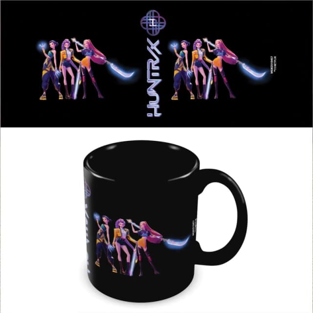 K-pop Demon Hunters (huntrix) Black Mug, Multi MGB2510457
