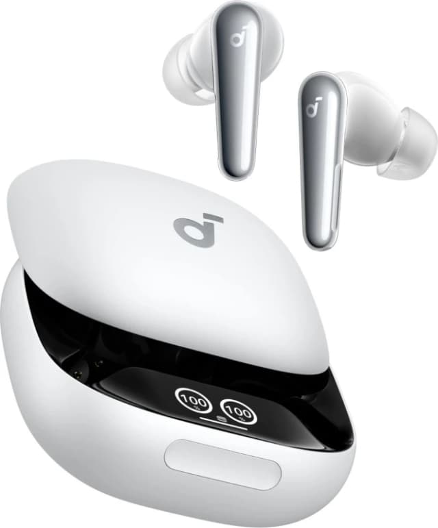 SOUNDCORE Liberty 4 Pro Wireless Bluetooth Noise Cancelling Earbuds - White 194644207427