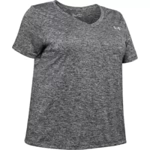 Under Armour Tech Twist T Shirt + Womens - Black
