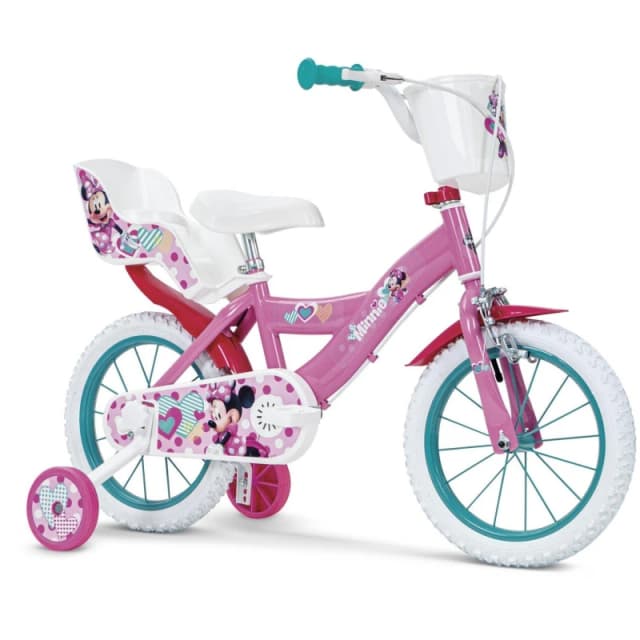 Disney Minnie 14" Bicycle Pink