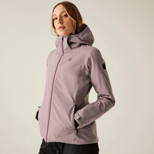 Dare 2b Womens Flurry II ARED 30/30 Stretch Insulated Waterproof Jacket Heather female 8