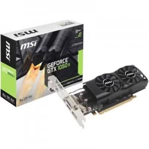 MSI GeForce GTX1050Ti 4GB GDDR5 Graphics Card