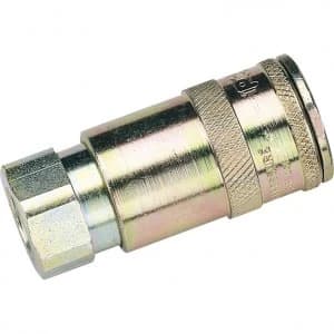 Draper Vertex Air Coupling Tapered Female Thread 1/4" Bsp Pack of 1