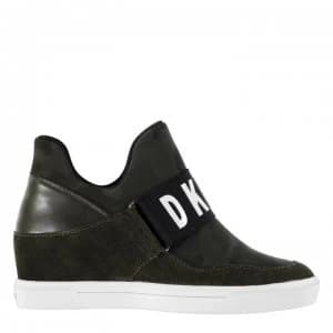 DKNY Cosmos Hi Top Trainers - CAMO BLK C8J