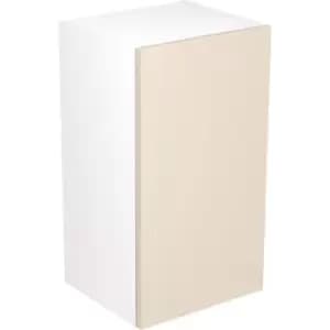 Kitchen Kit Flatpack Slab Kitchen Cabinet Wall Unit Super Gloss 400mm in Cashmere MFC