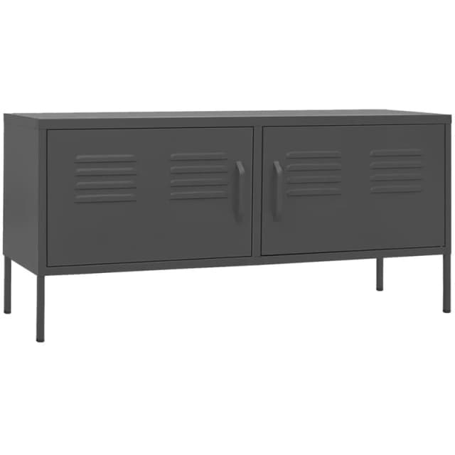 VIDAXL TV Cabinet Anthracite 105x35x50cm Steel vidaXL 8720286565438