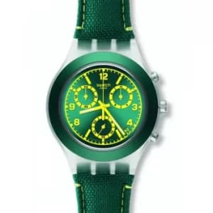 Mens Swatch Coleslaw Chronograph Watch