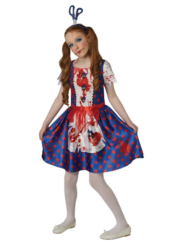 Rubies Kids Rag Doll Costume Multi