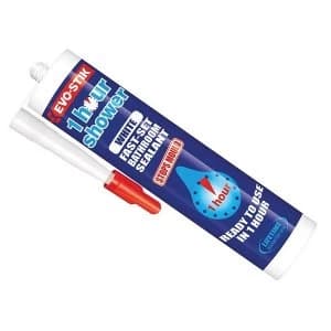 EVO-STIK 1 Hour Shower Sealant Clear 310ml