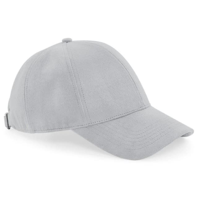 Beechfield Beechfield Men Faux Suede Cap Pack of 2 in Light Grey Light Grey One Size Male 5059269091033