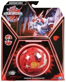 Bakugan Deka Large Action Figure & Trading Cards Playset