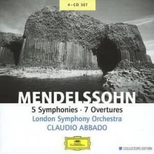 Mendelssohn 5 Symphonies/7 Overtures by Felix Mendelssohn CD Album