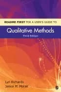 readme first for a user and 8242s guide to qualitative methods