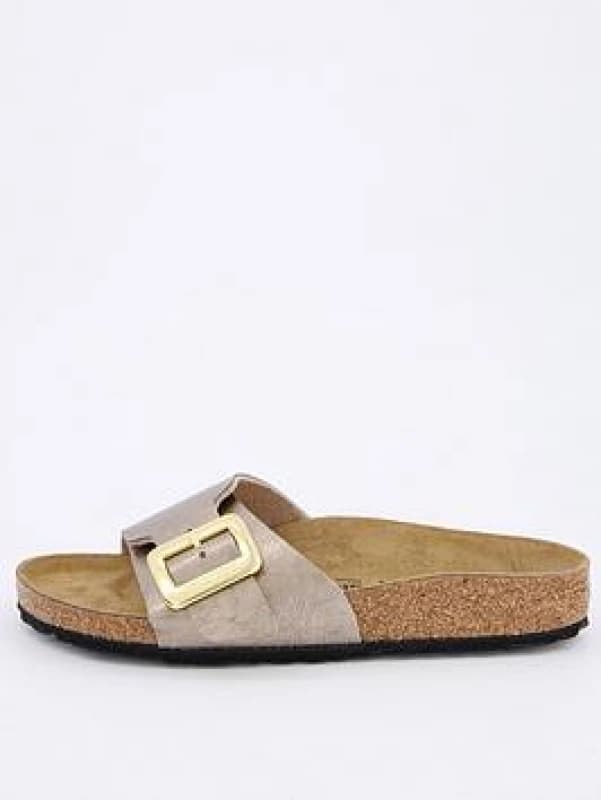 BIRKENSTOCK Catalina CB BF Graceful Taupe womens Mules / Casual Shoes in Gold