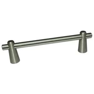 BQ Satin Nickel Effect Bar Furniture Pull Handle Pack of 1