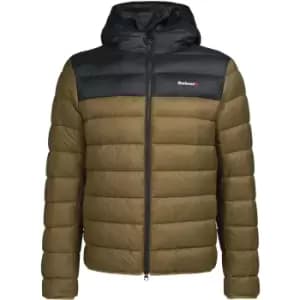 Barbour Mens Kendle Quilt Jacket Beech Medium