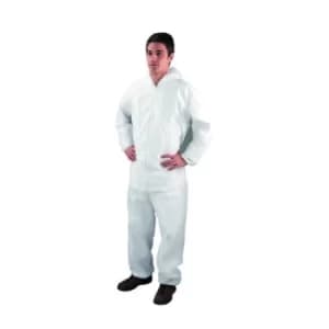 Non-Woven Coverall Medium 40-44" White DC03