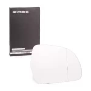 RIDEX Wing Mirror Glass 1914M0009 Side Mirror Glass,Mirror Glass AUDI,SKODA,A4 Avant (8K5, B8),A6 Avant (4F5, C6),A3 Schragheck (8P1)