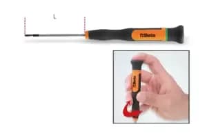 Beta Tools 1257PH Precision/Micro-Screwdriver Phillips PH0 012570063