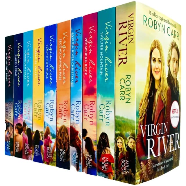Virgin River Series 1-10 Collection By Robyn Carr Paperback Edition Complete 10 Book Collection Robyn Carr Books