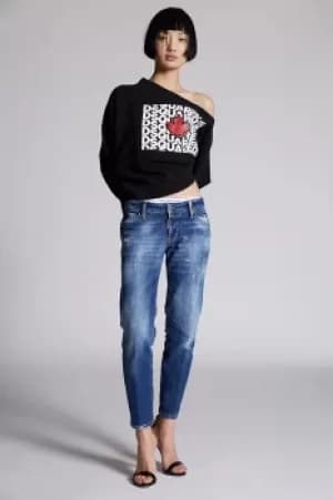 DSQUARED2 Women 5 pockets Blue Jeans