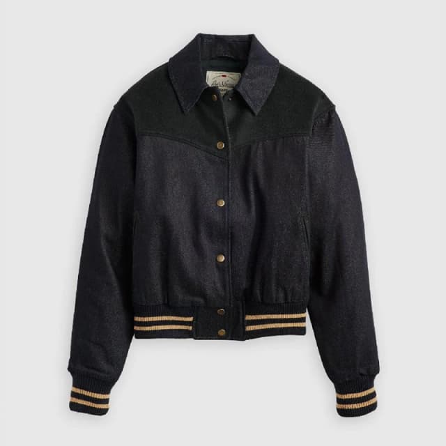 Levis Womens Lennox Varsity Jacket Bold Play female 8 (XS)