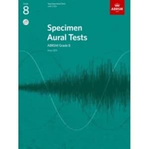 Specimen Aural Tests, Grade 8 with 2 CDs : new edition from 2011