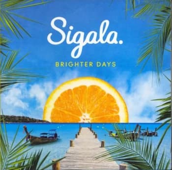 Sigala Brighter Days - Colour Splattered Vinyl 2018 UK 2-LP vinyl set 19075870011