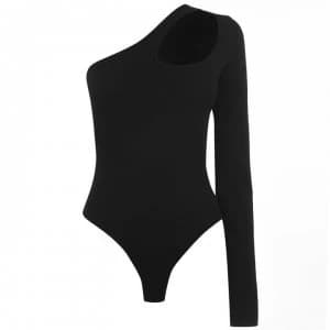 NA-KD Cut Out Bodysuit - Black