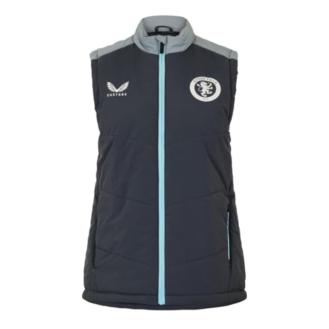 Castore Castore AVFC C Gilet Ebony female 8 (XS)