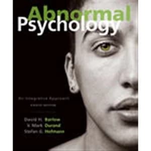 Abnormal Psychology: An Integrative Approach by V. Mark Durand, David Barlow, Stefan Hofmann (Hardback, 2016)
