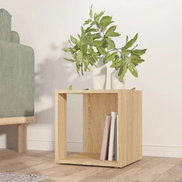 VIDAXL Vidaxl - Side Table Sonoma Oak 33x33x34.5cm Engineered Wood 8720286649671