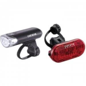 CATEYE El135 front light & omni 5 rear light set